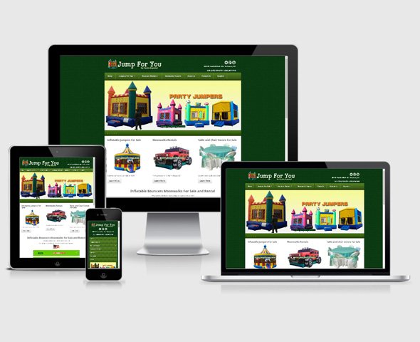 Responsive web design, Jump For You, Azusa CA